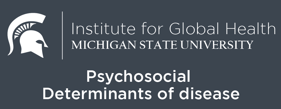IGH emblem for the psychosocial determinants of disease
