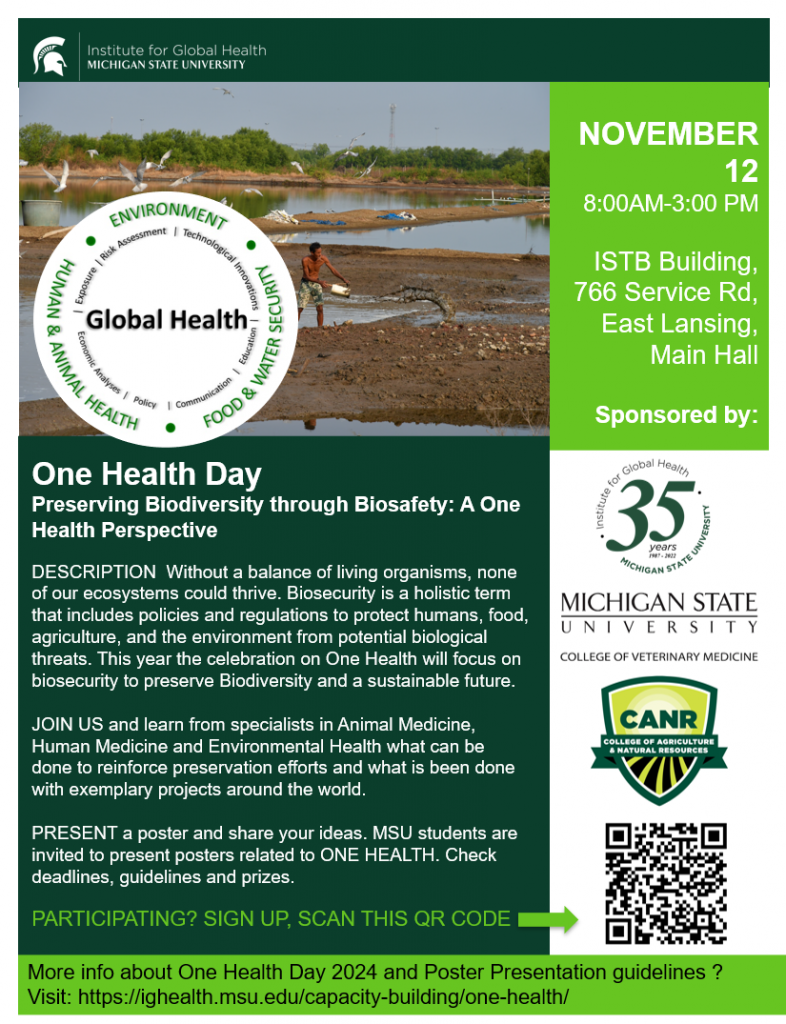 One health day poster 2024